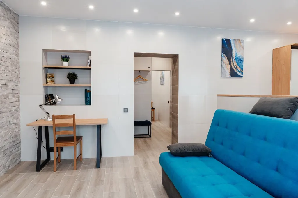 Стильная квартира в тихом районе рядом с центром города