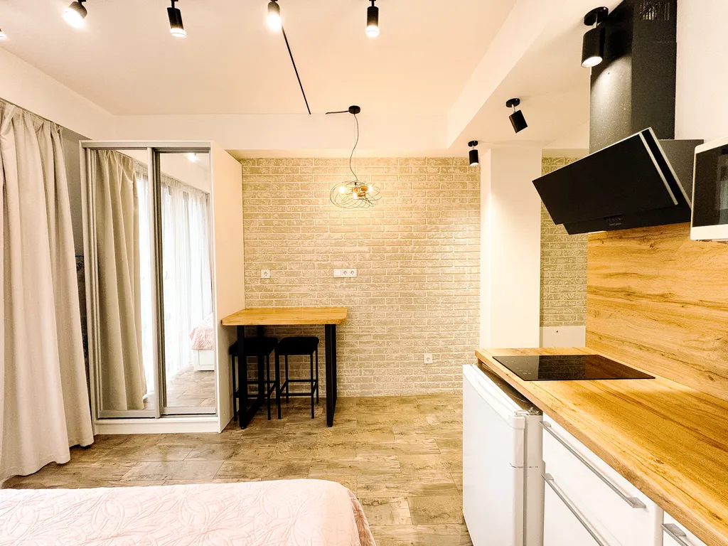 Студия 14 с видом на горы