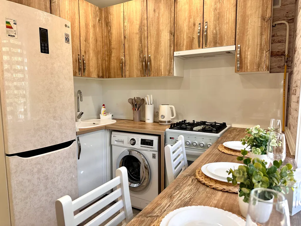 Просторная уютная трёхкомнатная квартира