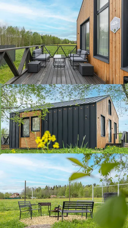 Новый загородный дом Lень на юге Ленинградской области