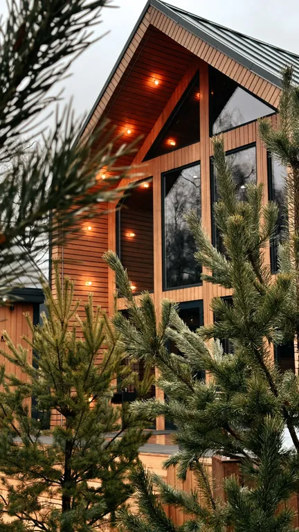 Коттедж Уютный дом с камином, чаном, сауной и большой мангальной зоной — Семеновское