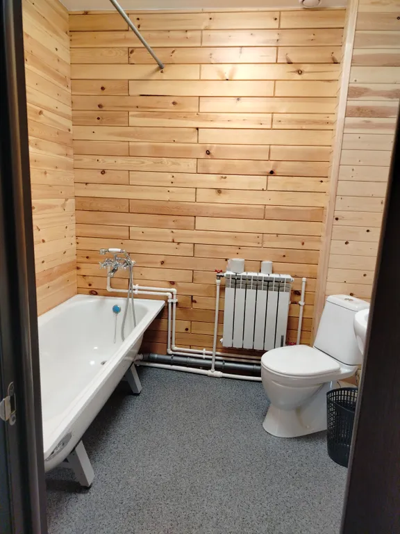 Новый деревянный дом