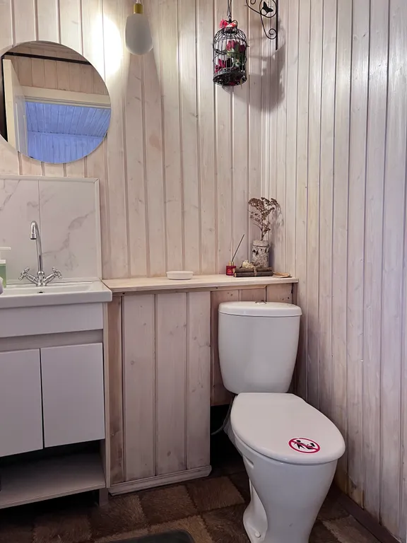 Дом с мангалом и баней