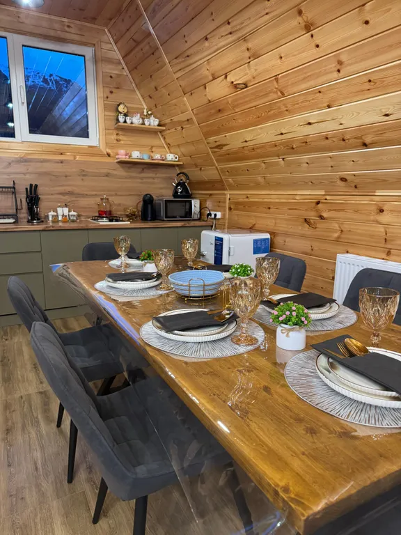 Новый уютный А-фрейм дом