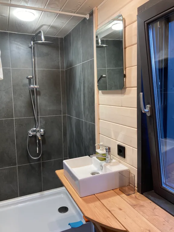 Коттедж Коттедж Новый барнхаус с баней — Манюхино