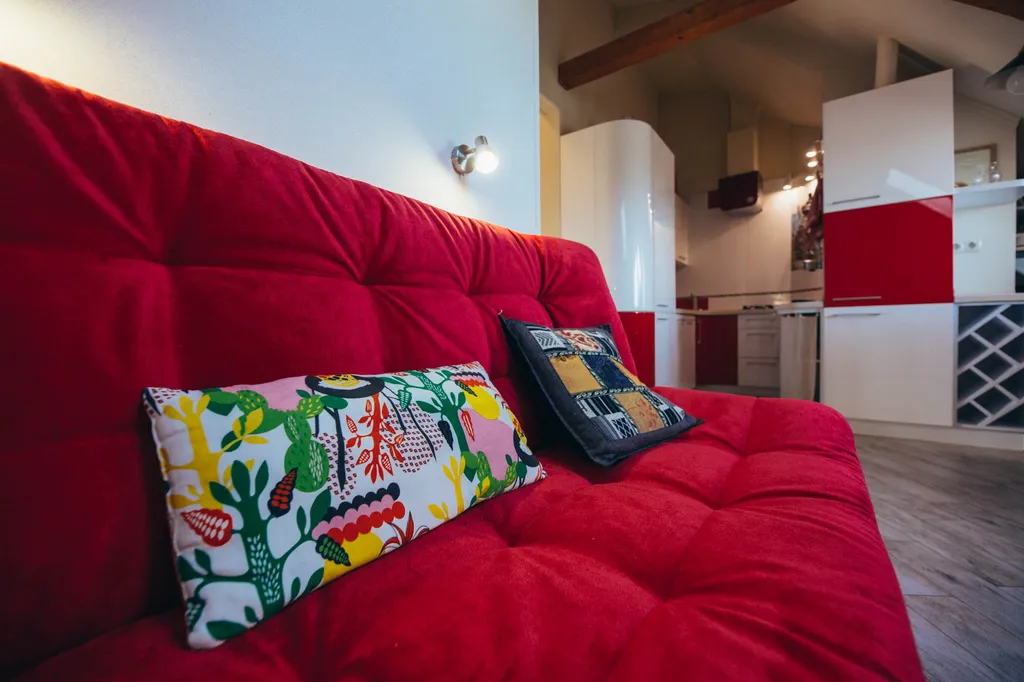 Очаровательная мансарда в центре Пионерского курорта с видом на море