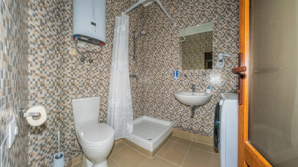 Студия с видом на море и горы