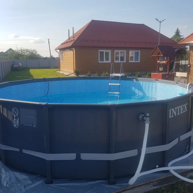 Домик в деревне в центре Гжели