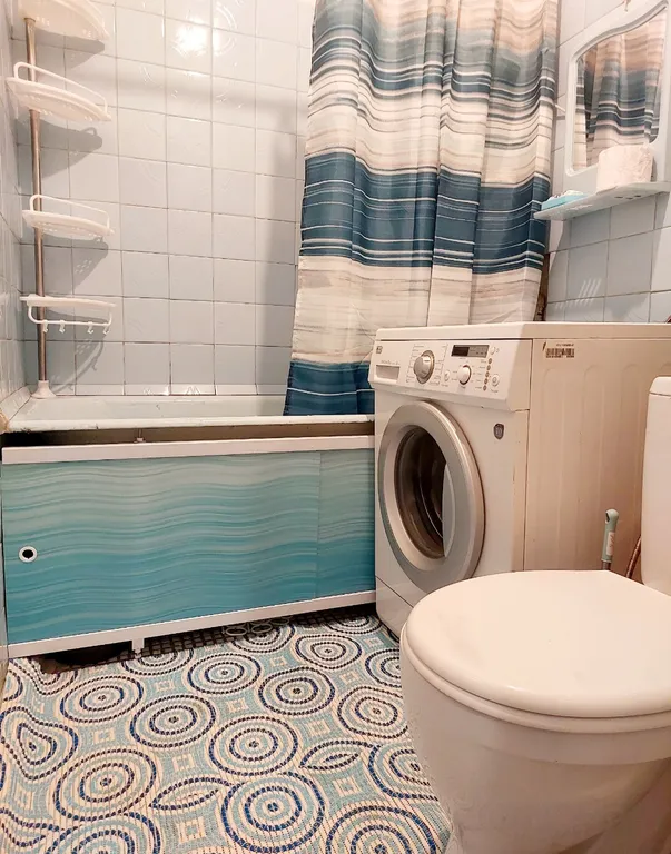 Уютная однокомнатная квартира с балком