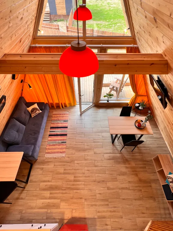 Коттедж Современный дом в стиле A-frame — Иннолово