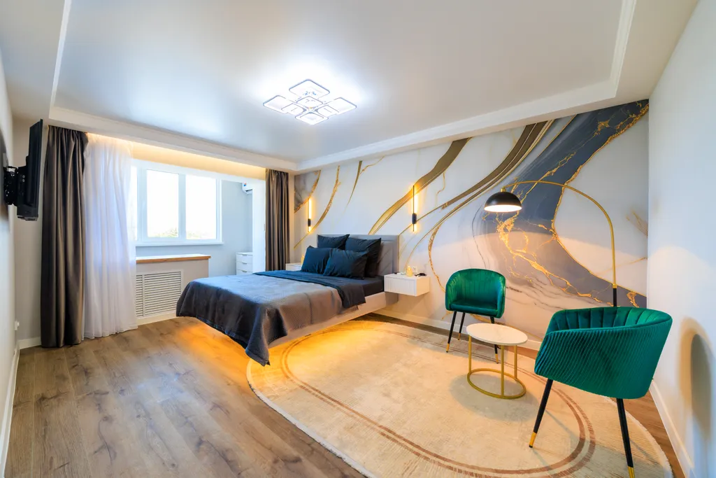 Уютная квартира с дизайн-ремонтом в 5 мин езды от парка