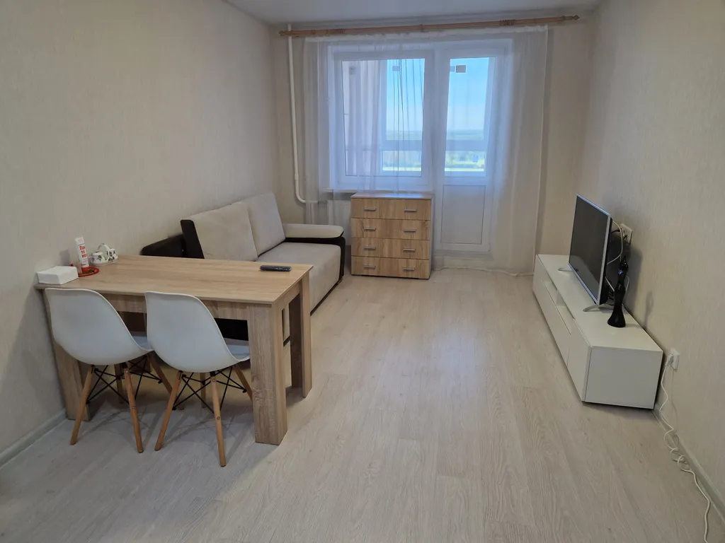 Студия с красивым видом