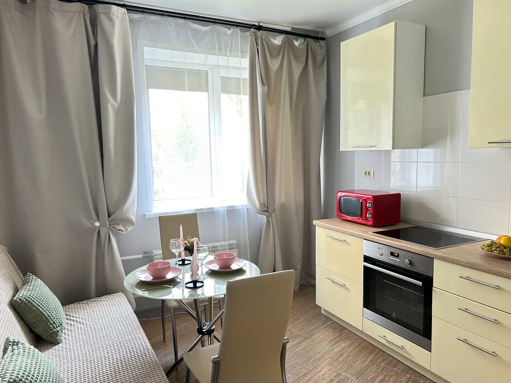 Светлая квартира у леса рядом с Волгой