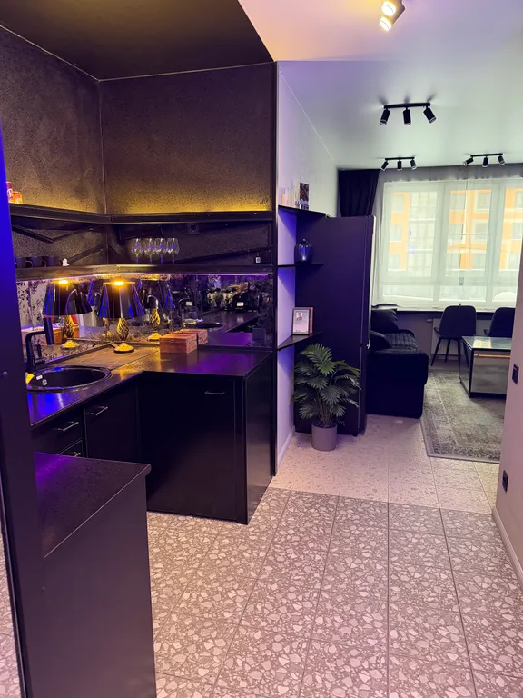 Квартира студия с джакузи и множеством подсветок — аренда посуточно в Нижний Новгород