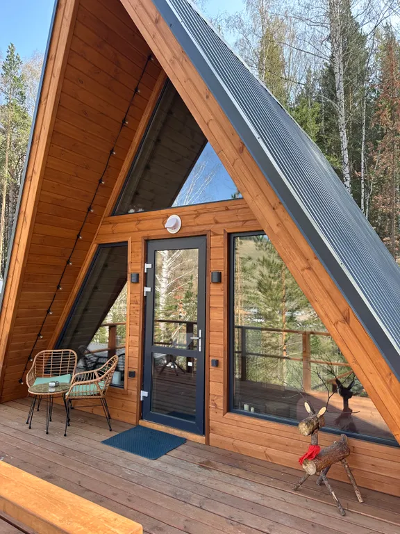 Коттедж Видовой дом с камином — аренда посуточно в Сыростан