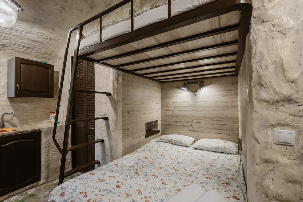 Студия Пещера 5  с парковкой и мангалом