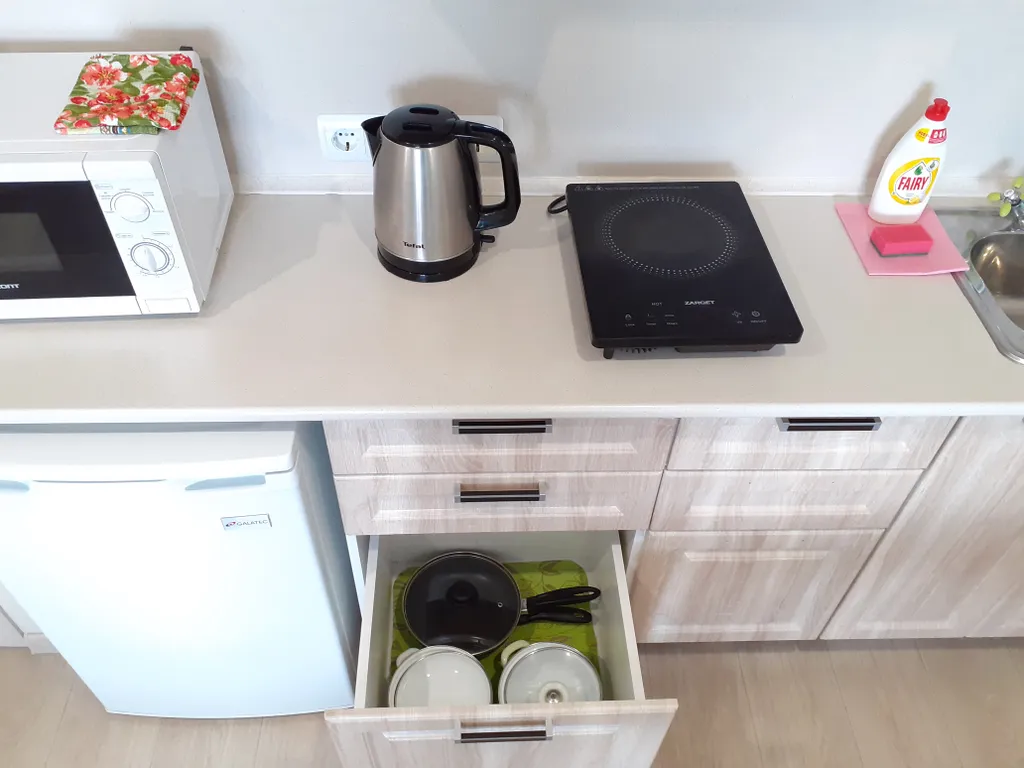 Свежая, чистая, небольшая студия для двоих