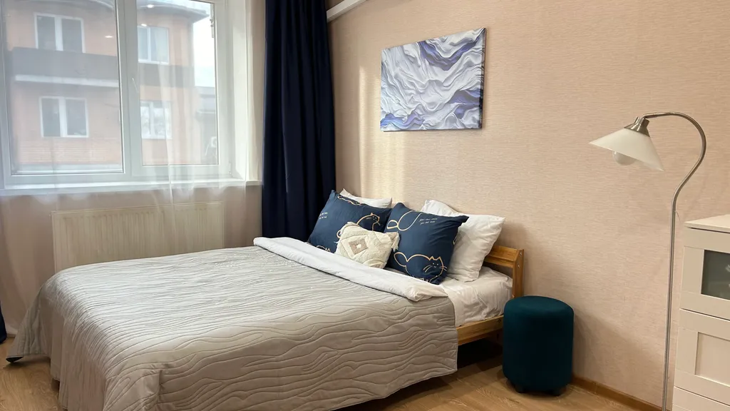 Квартира Уютные апартаменты c открытым балконом для курения — Краснодар