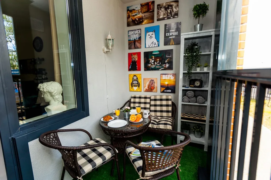 Квартира Квартира Prudius Apart в Кронштадте у залива с лоджией — Кронштадт