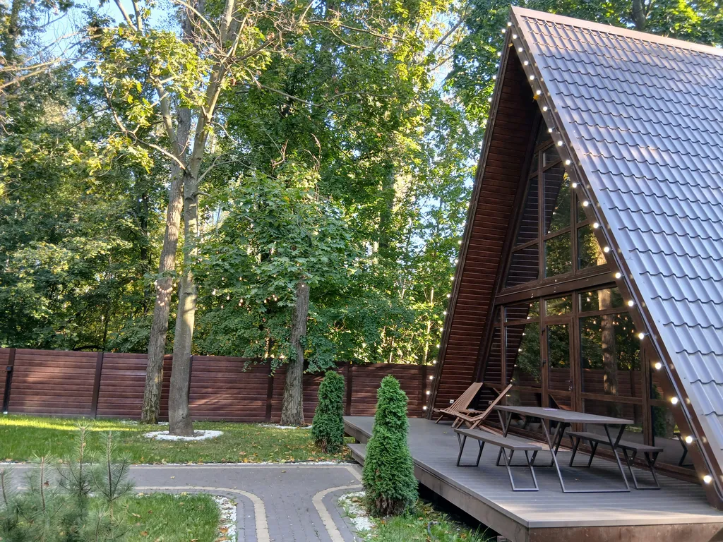 Коттедж 100m2 — чан на дровах, кухня-гостиная, Wi-Fi