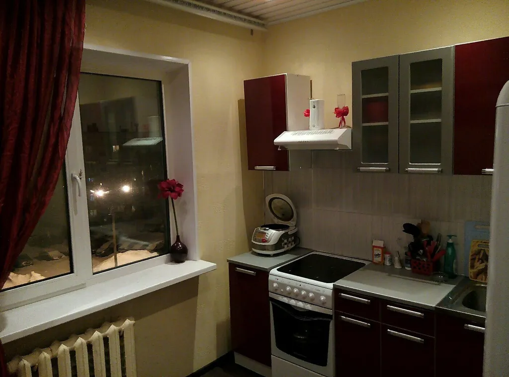 Квартира с видом на горы.