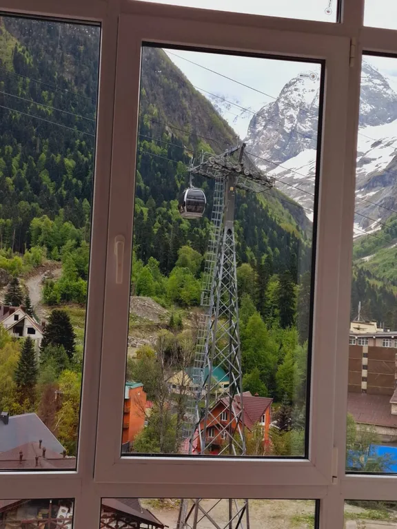 Уютные апартаменты в центре с панорамным видом на горы