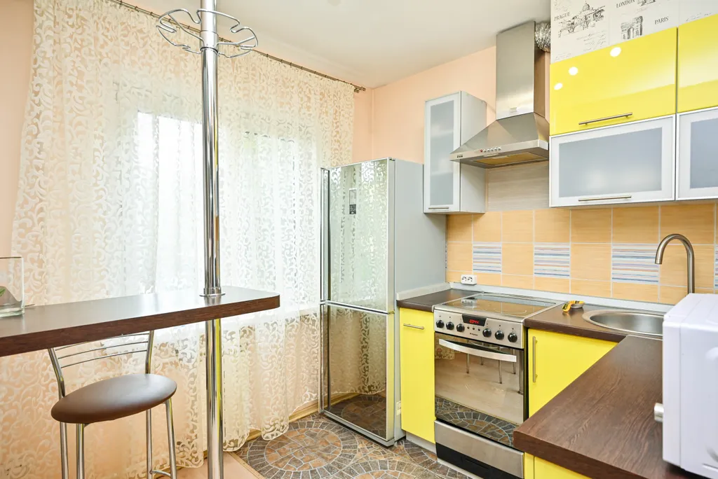 Квартира Комфортная 1-комнатная квартира Предмостной для 4-х гостей — Красноярск