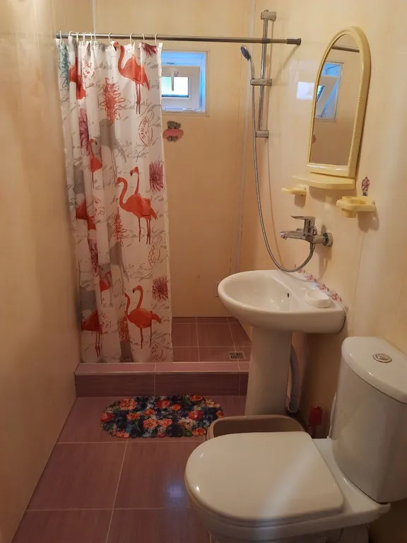 Квартира Квартира Семейный номер с кухней на 3-х гостей на первом этаже с санузлом — Адлер