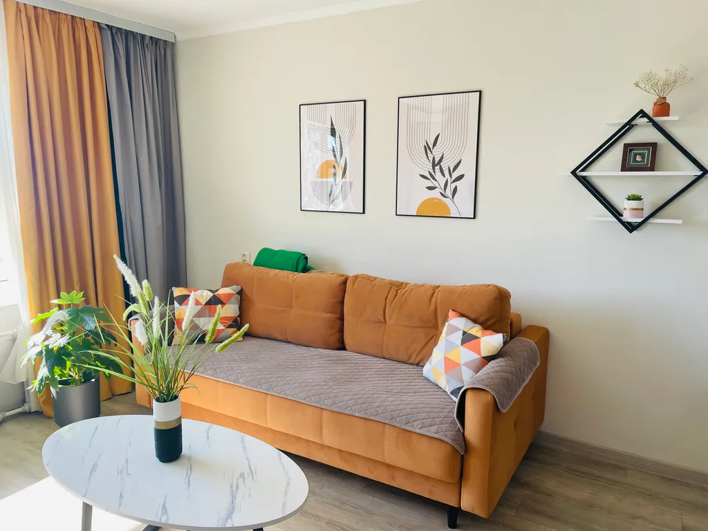 Уютная квартира с видом на закат