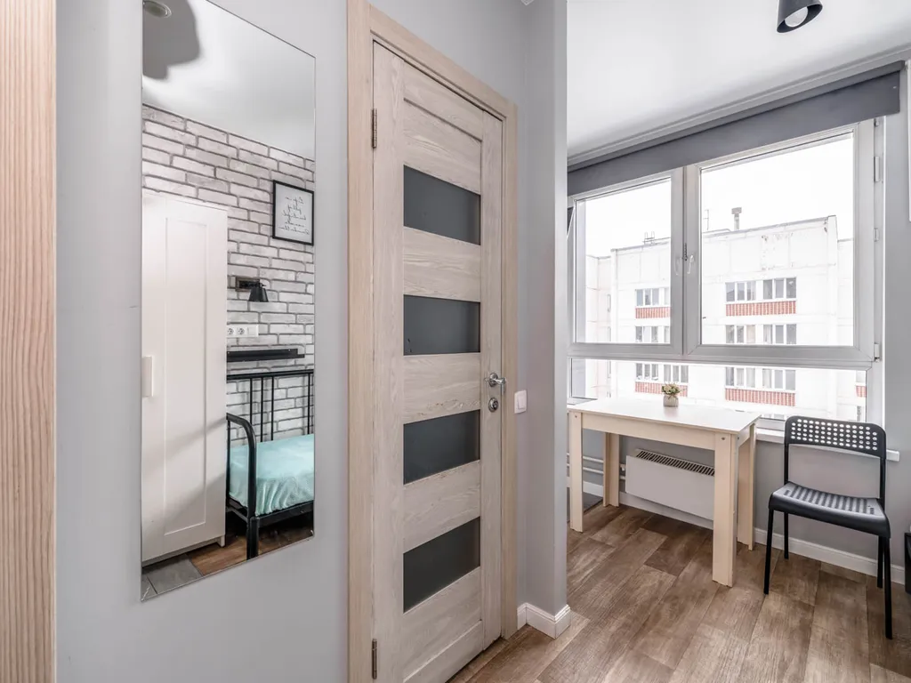 Квартира Квартира Уютная новая студия у метро — Москва