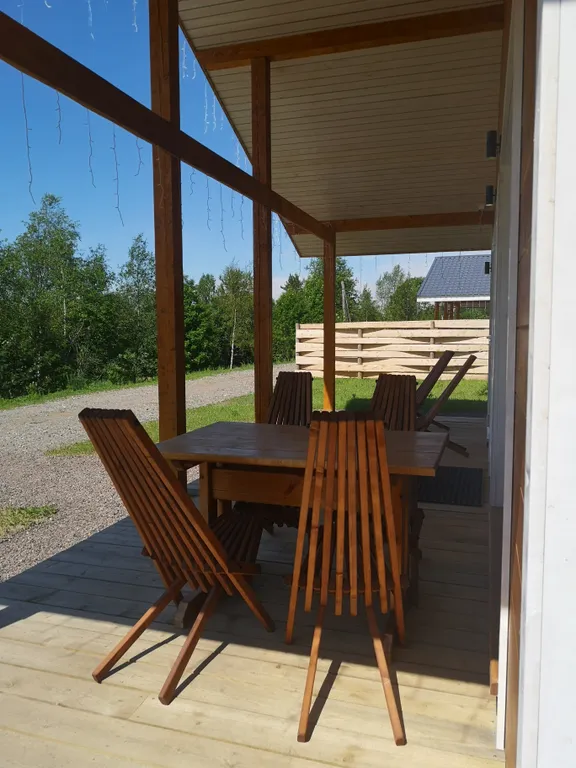 Коттедж Гостевой дом с сауной и купелью, вблизи реки и Ладоги — Видлица