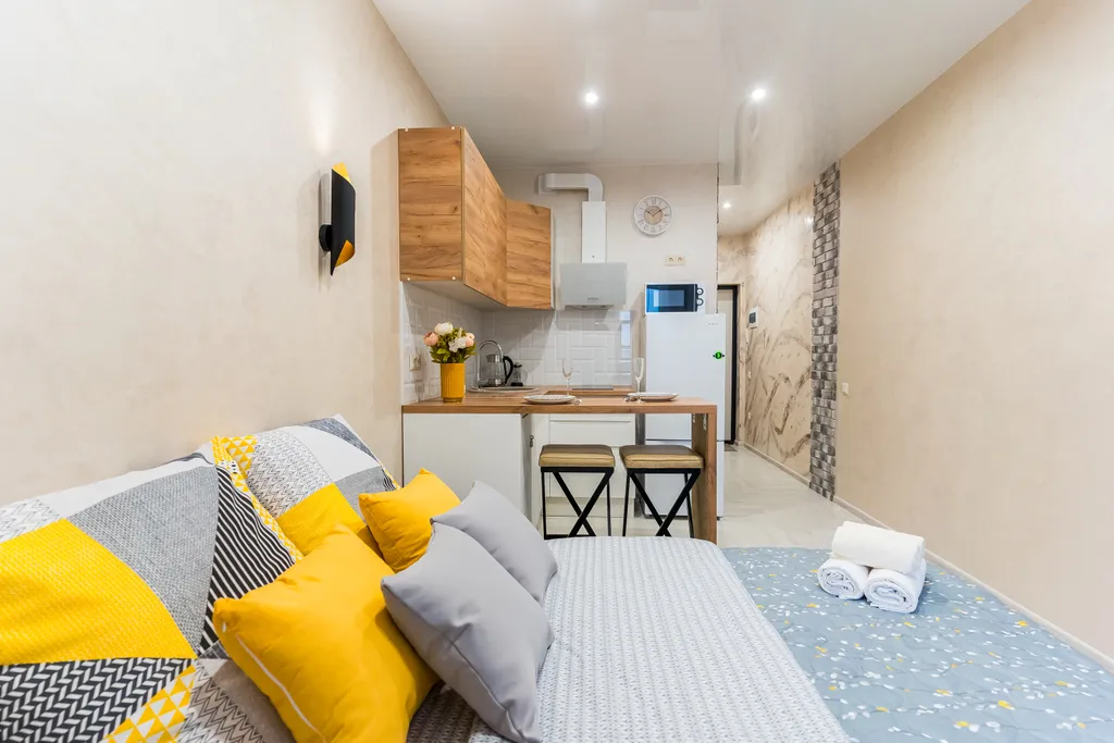 Студия в ЖK Новые огни в сердце города от LetoApart