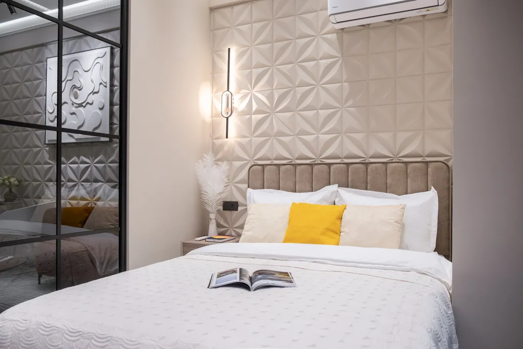 Стильная студия с прекрасным видом на город в U-Tower