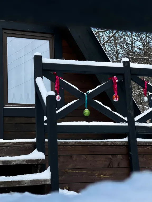 Коттедж Домик в стиле a-frame — Аша