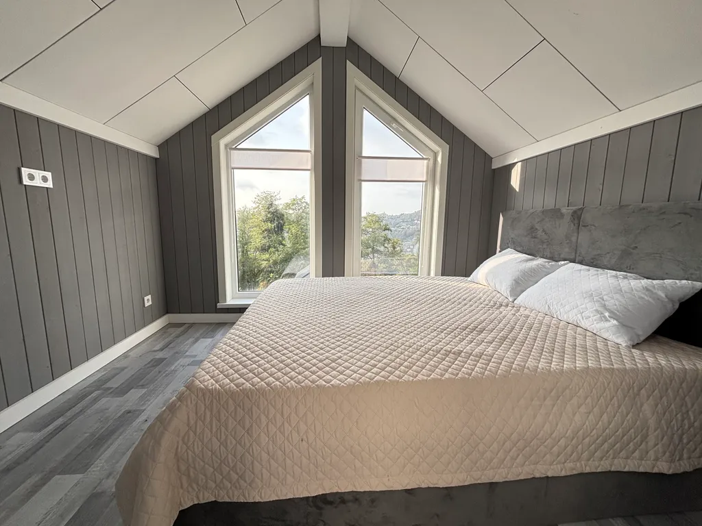 Дом с сауной в лесу