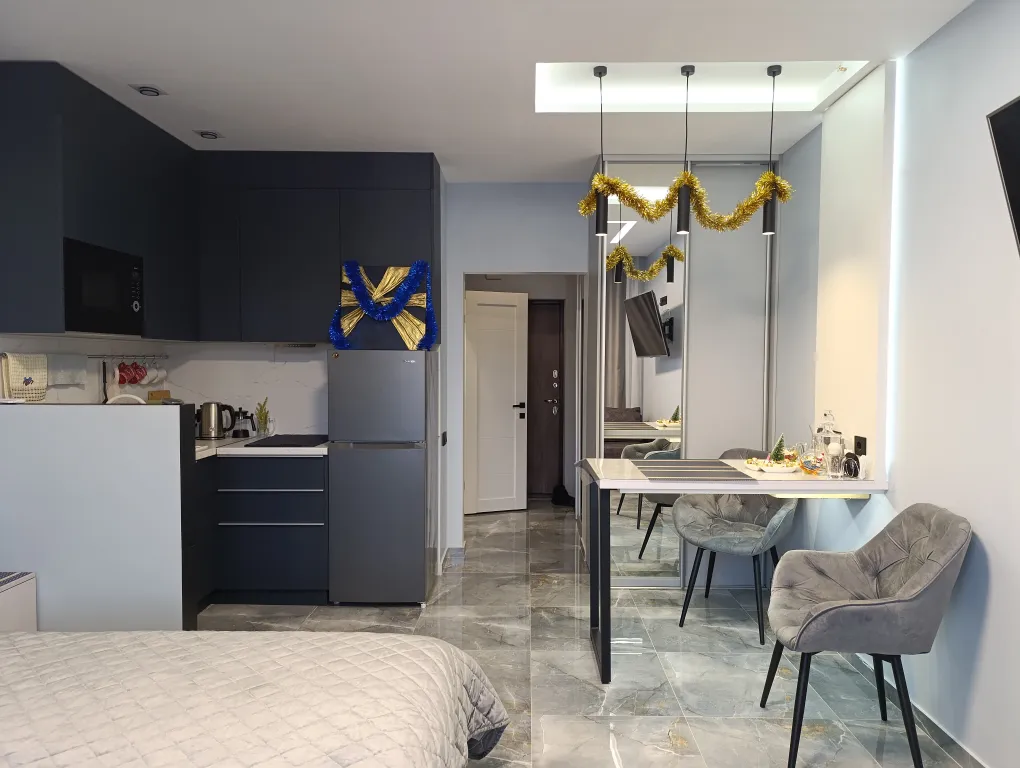 Апартаменты студия в Крымской резиденции