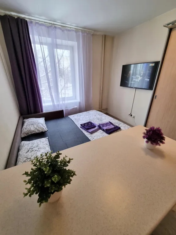 Квартира Квартира Студия рядом с метро — Москва