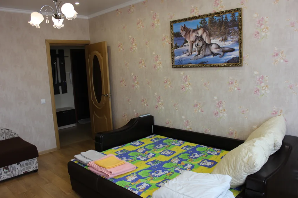 Зеленая квартира на шахматной