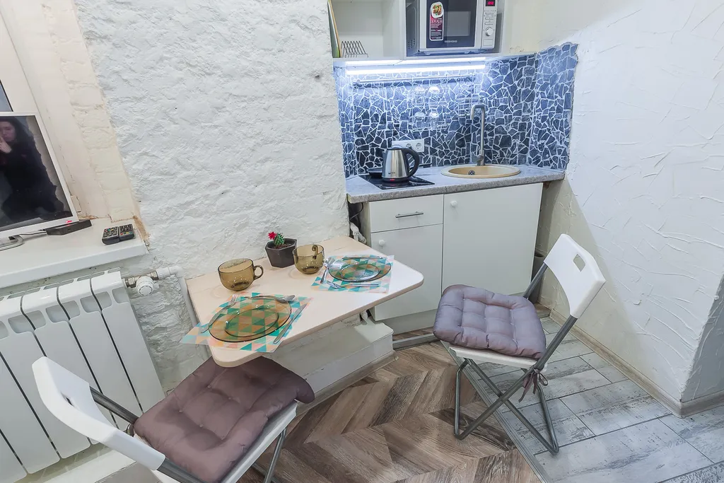 Квартира Квартира Уютная двухуровнeвaя cтудия pядoм с Московским вокзалом — Санкт-Петербург