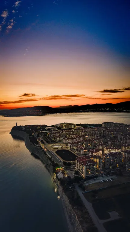 Квартира Квартира Студия с балконом в ЖК Черноморский-2 — Геленджик