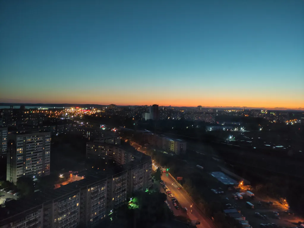 Вечерние огни Татлин