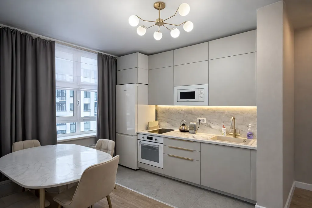 Продуманная 2-х комнатная квартира с ванной