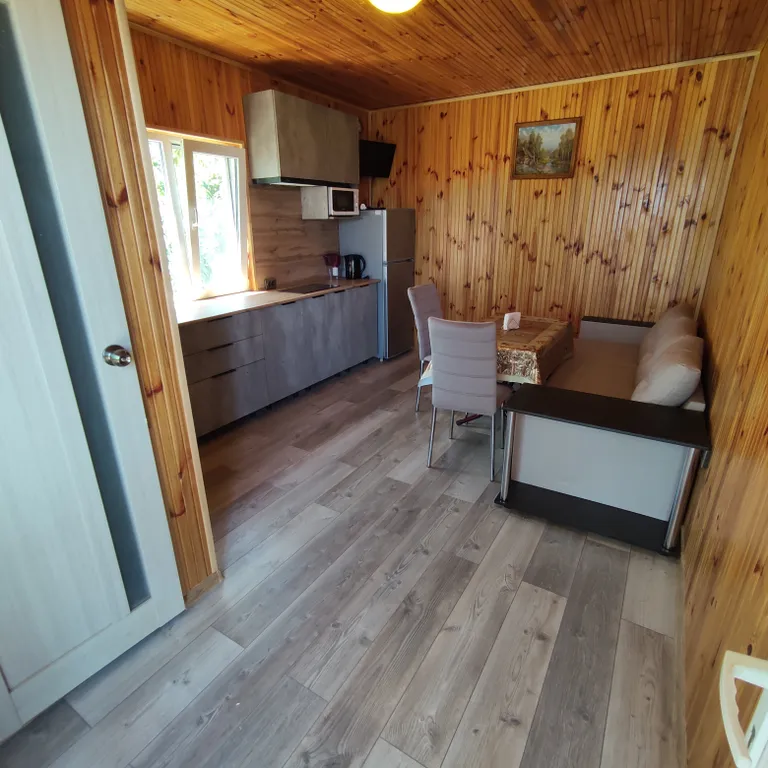 Панорамный новый сруб до 5 человек