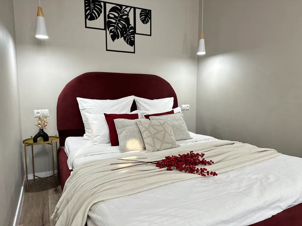 Квартира с кондиционером, видом на реку и удобным расположением