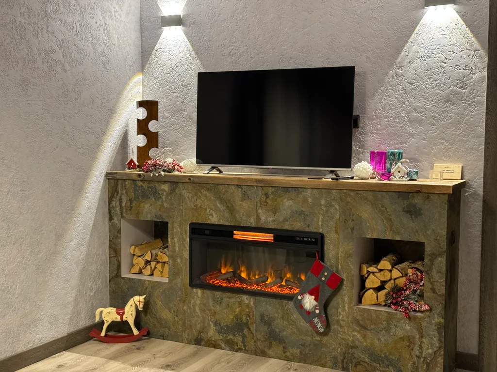 "Охта  Адвент" 53 м. "Лес" с камином у курорта