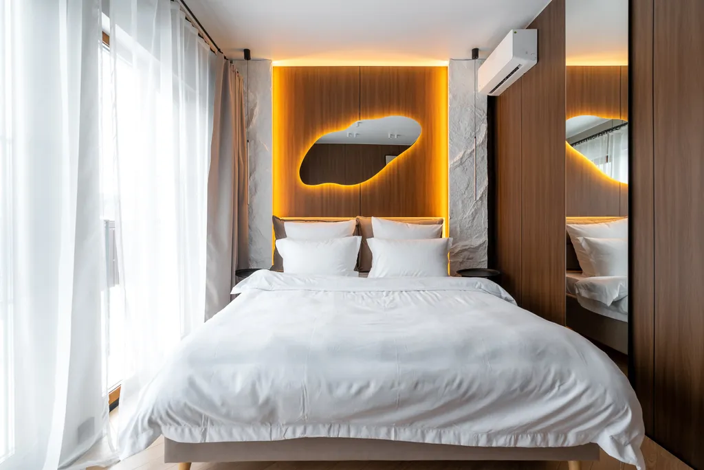 Теплый панорамный дом с русской баней и купелью