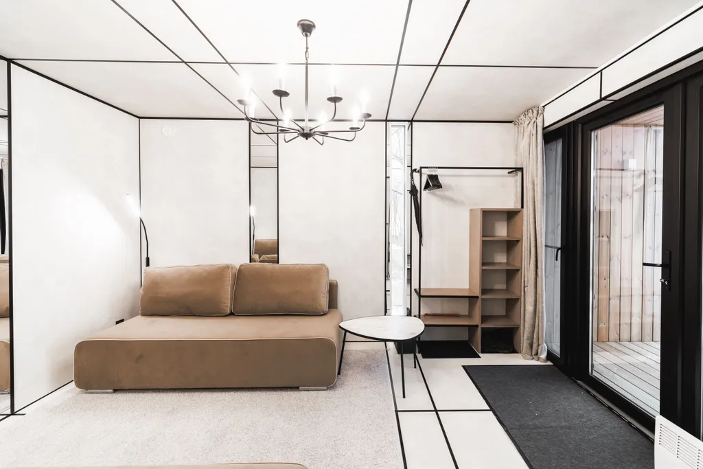 Дом-Куб на берегу Истры до 4-х человек