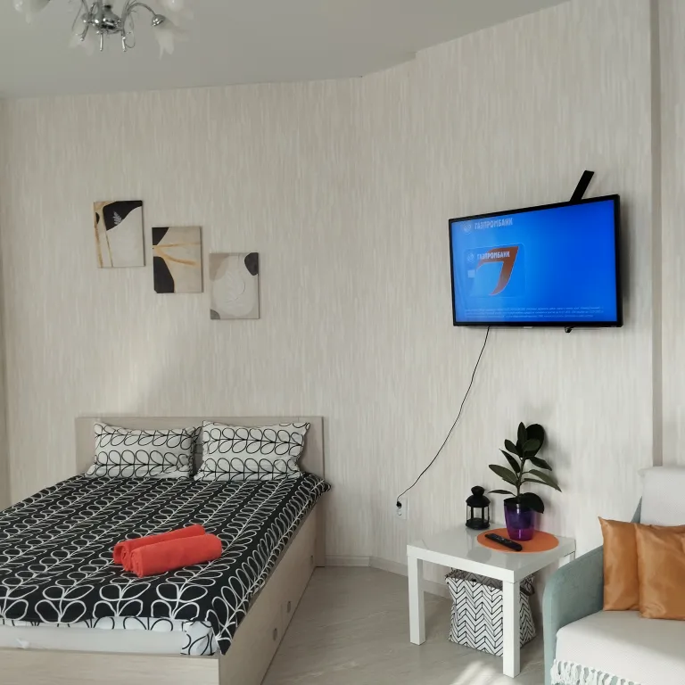 Уютная студия в ЖК Парус для романтической встречи, отдыха или работы