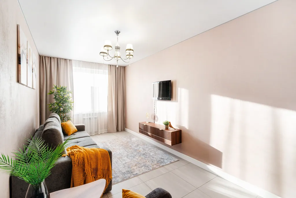 Евро-двушка в новом ЖК - до 3 гостей