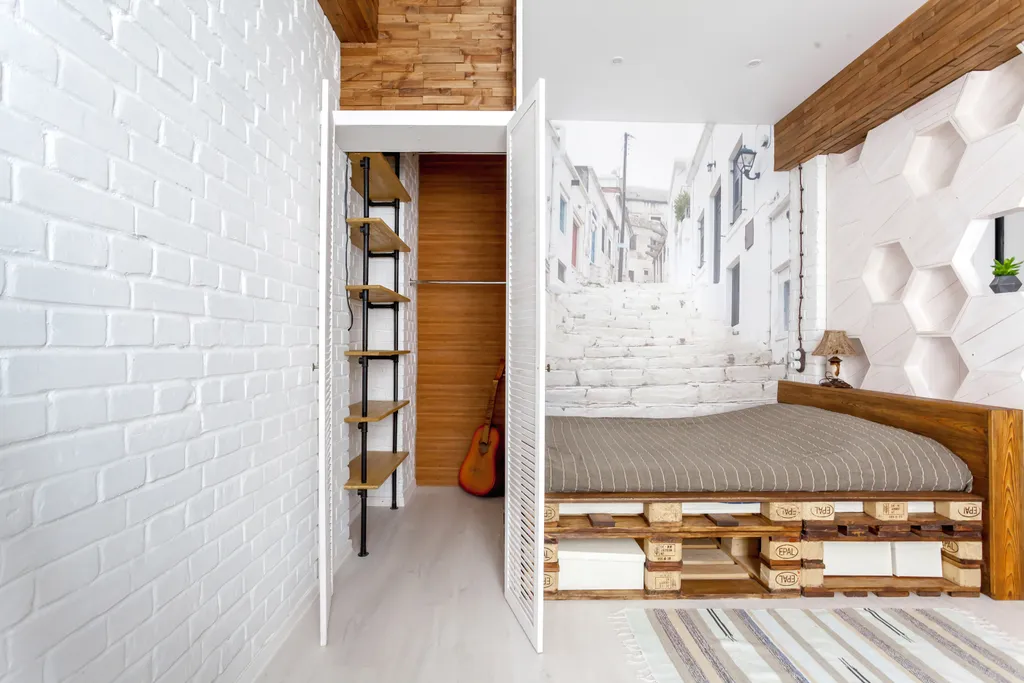 Студия в скандинавском стиле